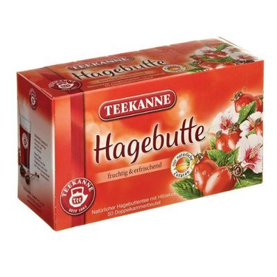 Fix Butte (Rosehip &amp; Hibiscus) Tea Bags 50 tea bags by Teekanne