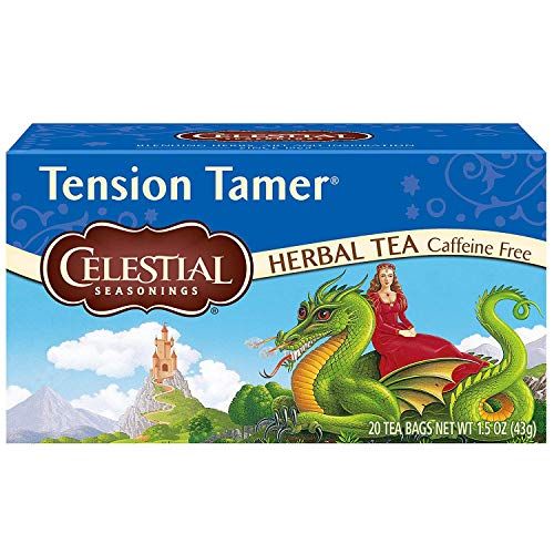Pack of 2 x Celestial Seasonings Herbal Tea - Tension Tamer - Caffeine Free - 20