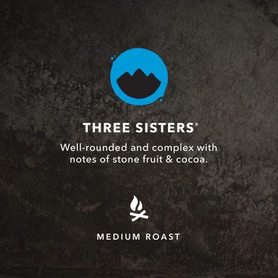Kicking Horse Coffee, Three Sisters, Medium Roast, Whole Bean, 10 oz