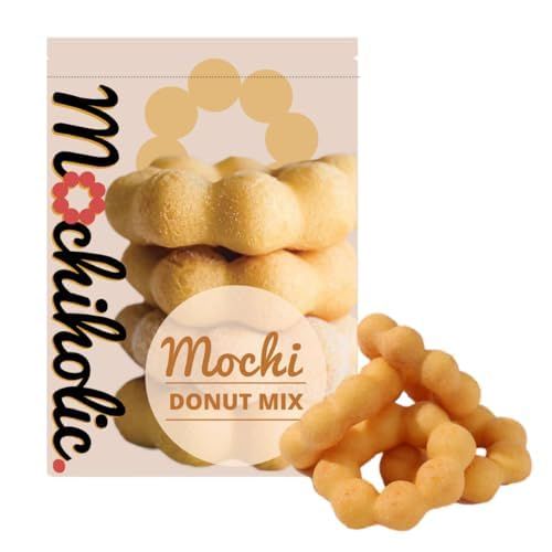 Donut Mix Original Recipe, Mochi Mix, Rice Flour with Low Calories and Sugar with Essential Nutrients, 12 oz Healthy Daily Snacks by Mochiholic (Pack of 1)