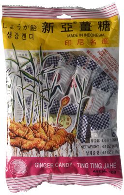 Ting Ting Jahe - Ginger Candy, 4.4 Ounce