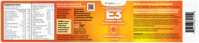 Ageless Impact--Look And Feel Your Best! e3 Energy Drink Mix