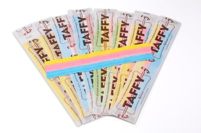 McCraw&#39;s Flat Taffy Assorted Box-Approximately 20-25 Pieces