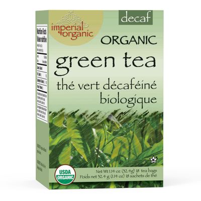 Uncle Lee&#39;s Tea Organic Decaf Green Tea, 100% Natural Premium Green Tea Bags, Fresh Flavor, Enjoy with Honey, Hot Tea or Iced Tea Beverages, 18 Tea Bags per Box