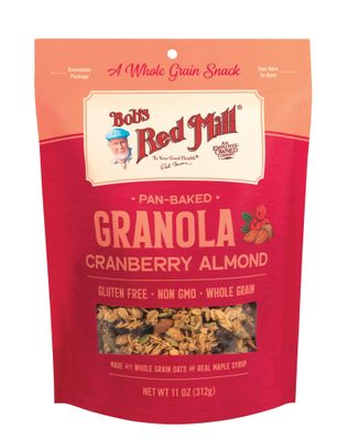 Bobs Red Mill Cranberry Almond Homestyle Granola, 11 Ounce Bag (Pack of 1), Certified Gluten Free, Non-GMO, Whole Grain