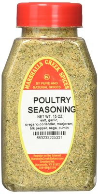 Marshalls Creek Kosher Spices POULTRY SEASONING 15 oz