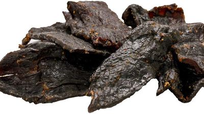 Buffalo Bills 8oz Premium Maple Pepper Beef Jerky Pieces (one half pound bag in random size pieces)