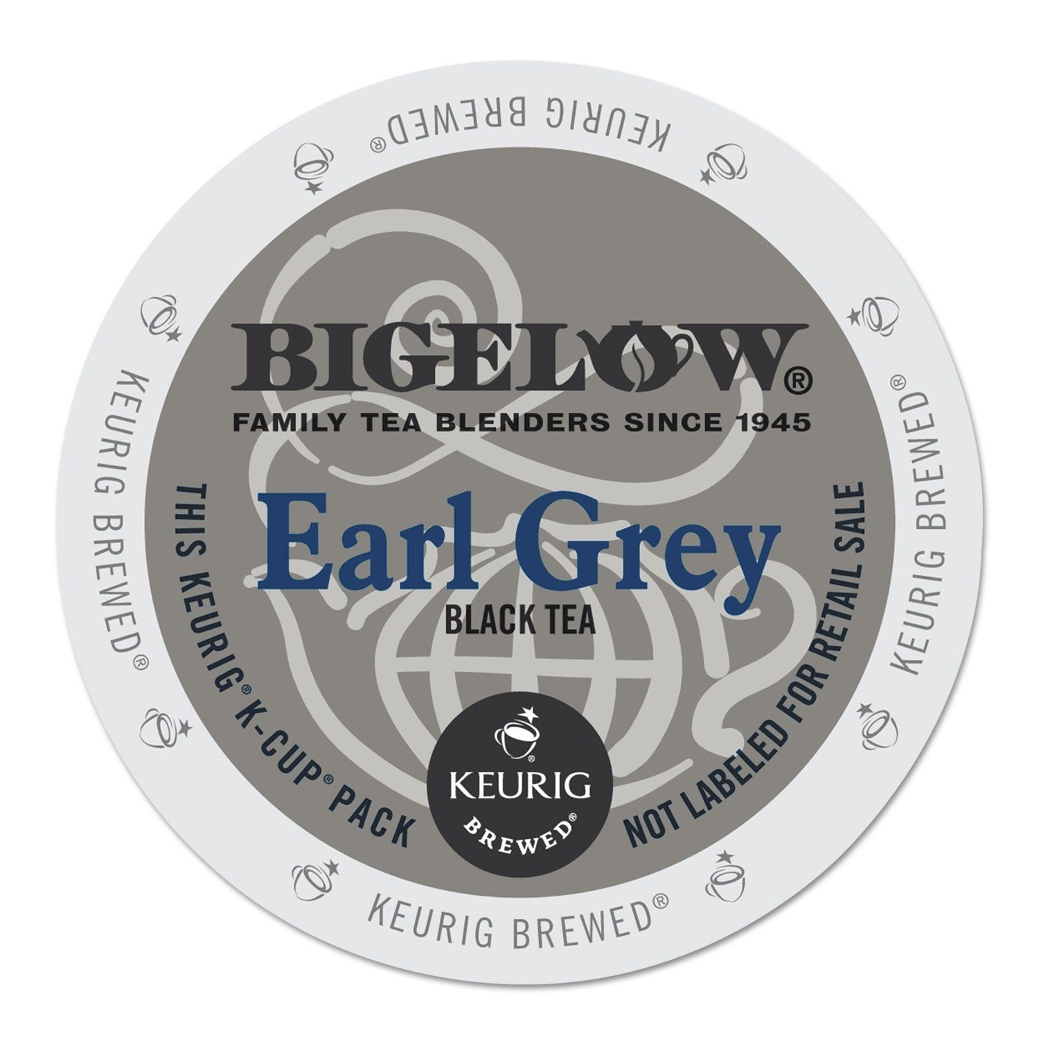 Bigelow Earl Grey Tea, 24-Count K-Cup Portion Pack for Keurig Brewers