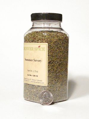 Summer Savory-Large Clear Easy Grip Jar