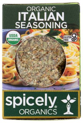 Spicely Organic Seasoning Italian 0.10 Ounce ecoBox Certified Gluten Free
