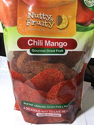 Nutty &amp; fruity chili mango gourmet dried fruit 30 oz. (850g), Set of 2