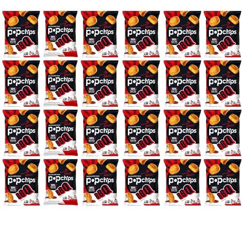 Popchip - Potato Chips All Natural Barbeque - 0.8 oz. (Pack of 24)