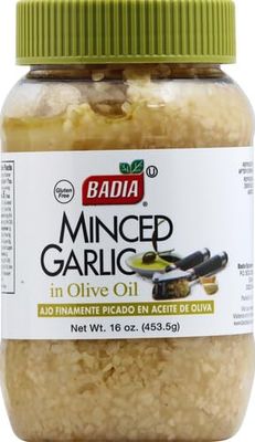 Badia Spices inc Spice, Minced Garlic/Oil, 16 Ounce