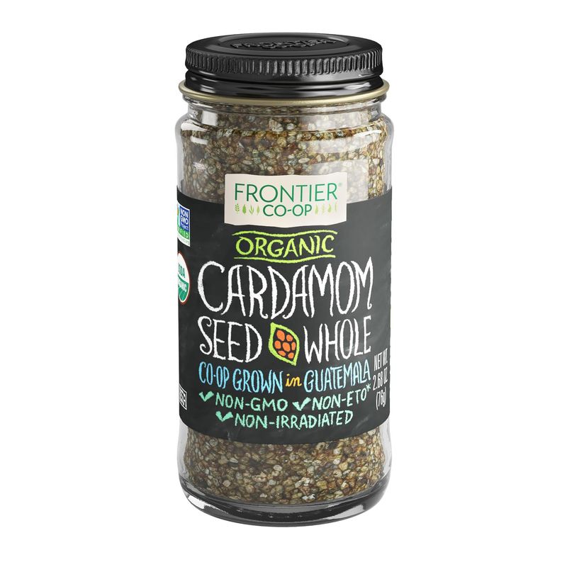 Frontier Natural Products Cardamom Seed, Og, Whole, 2.68-Ounce