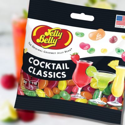 Gourmet Non-Alcoholic Cocktail Flavored Jelly Beans, Delicious Mocktail Candies, Fun Gift Sets for Bachelorette Parties, Girls Night Out, Weddings, and More, Pack of 3 Individual Bags