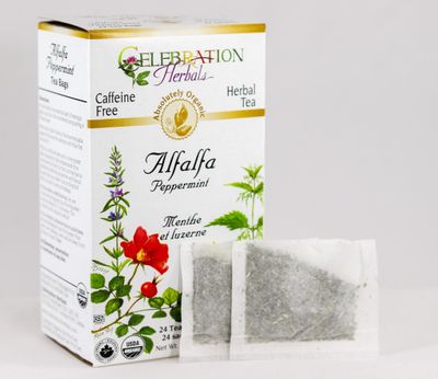 Celebration Herbals Alfalfa Peppermint 24 Count