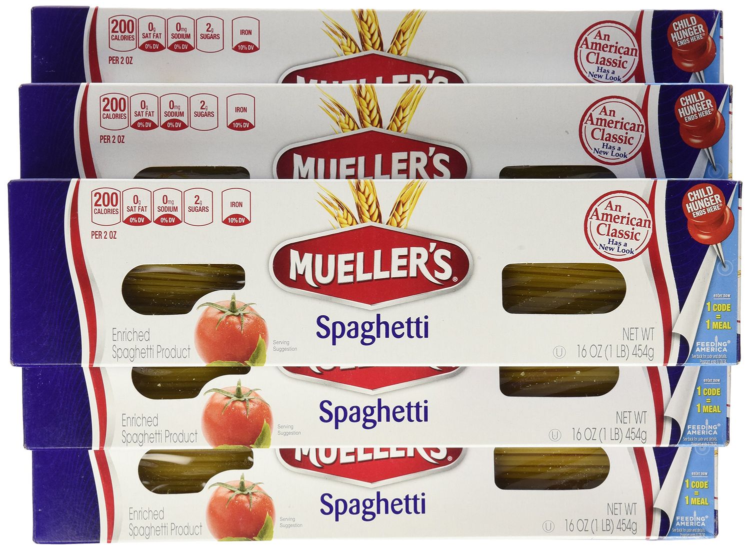 Mueller&#39;s Spaghetti, 16-Ounce Boxes (Pack of 20)