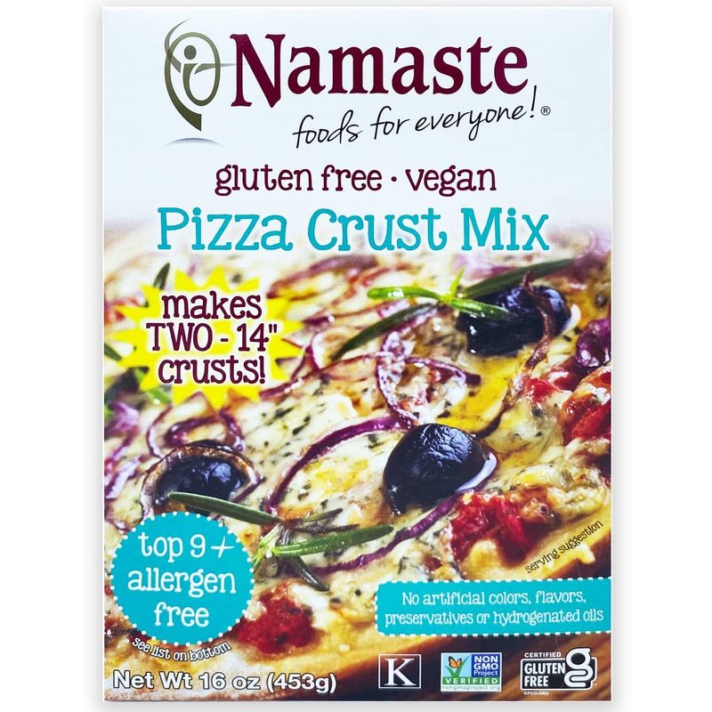 Namaste Foods Pizza Crust Mix, 16 Oz