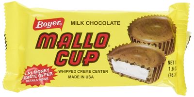 Boyer Candy Company Mallo Cups, 1.6-Ounce Boxes (Pack of 24)
