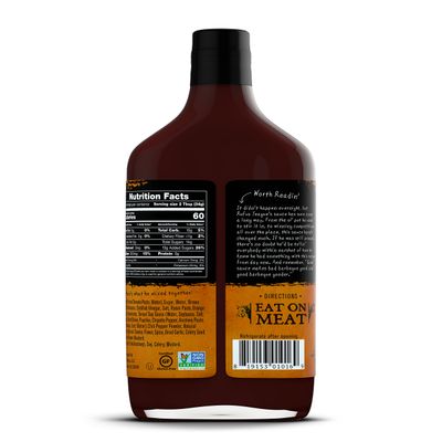 Rufus Teague Touch O Heat BBQ Sauce, 16 Ounce - 6 per case.