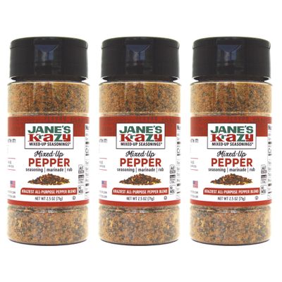 Janes Krazy Mixed Up Pepper, 2.5 oz (Pack of 3)