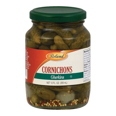 Rol and Cornichons, Tiny French, 12-Ounce (Pack of 12)