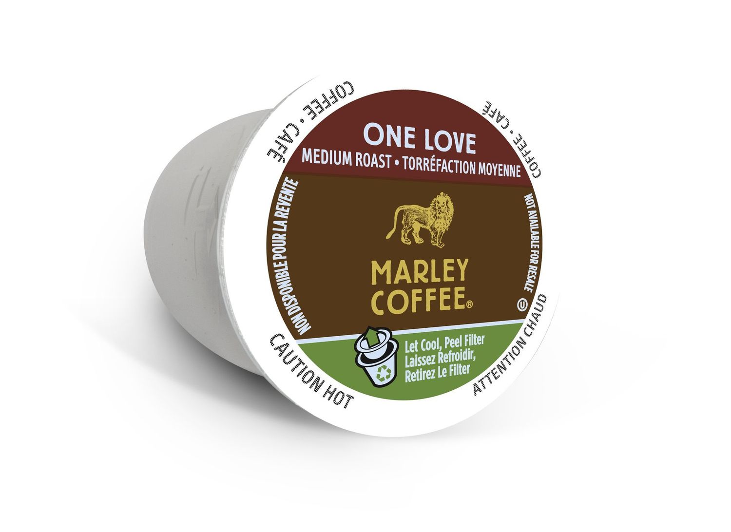 Marley Coffee One Love Medium Roast RealCups, Single Serve (96 ct.)