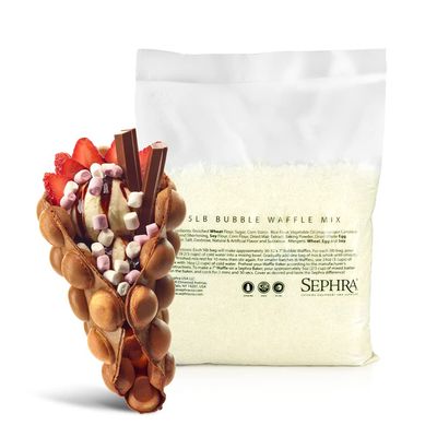 Sephra Bubble Waffle Mix - 5lb Bag - Just Add Water