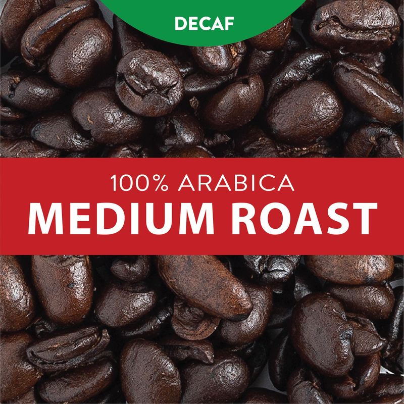 San Francisco Bay Whole Bean Coffee - DECAF Gourmet Blend (2lb Bag), Medium Roast, Swiss Water Processed