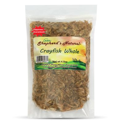 Crayfish. Dried, Whole. 4 oz by HATF&#39;s Shepherd&#39;s Natural
