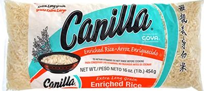 Goya Foods Canilla Extra Long Grain White Rice, 1 Pound (Pack of 30)