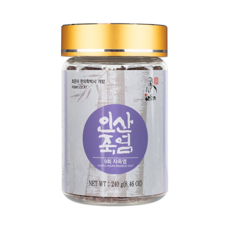 INSAN Bamboo Salt Ultimate Purple 9x Roasted Crystal - 240g