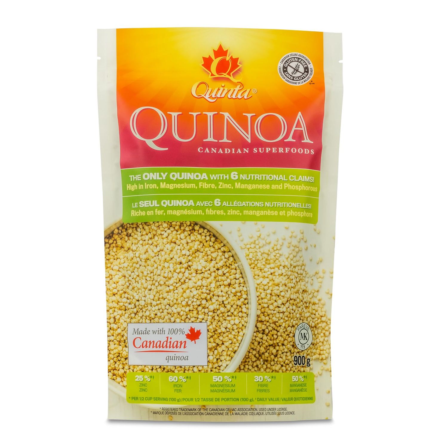 QUINTA QUINOA Quinoa, 900 GR