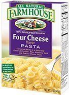 All Natural Farmhouse Four Cheese Favor Pasta 4 Oz [6 Pack]