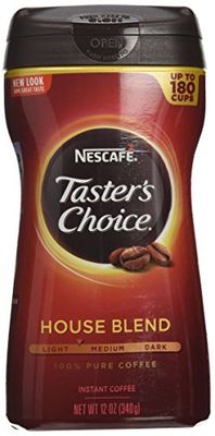 Nescafe Taster&#39;s Choice Instant Coffee, Regular, 12 Ounce (Pack of 3)