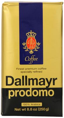 Dallmayr Gourmet Coffee, Prodomo (Ground), 8.8 Ounce (Pack of 3)