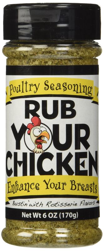 Rub Some Chicken Savory Herbs &amp; Garlic Seasoning , 6 OZ - packaging may vary