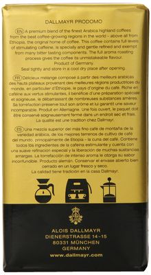 Dallmayr Gourmet Coffee, Prodomo (Ground), 8.8 Ounce (Pack of 3)