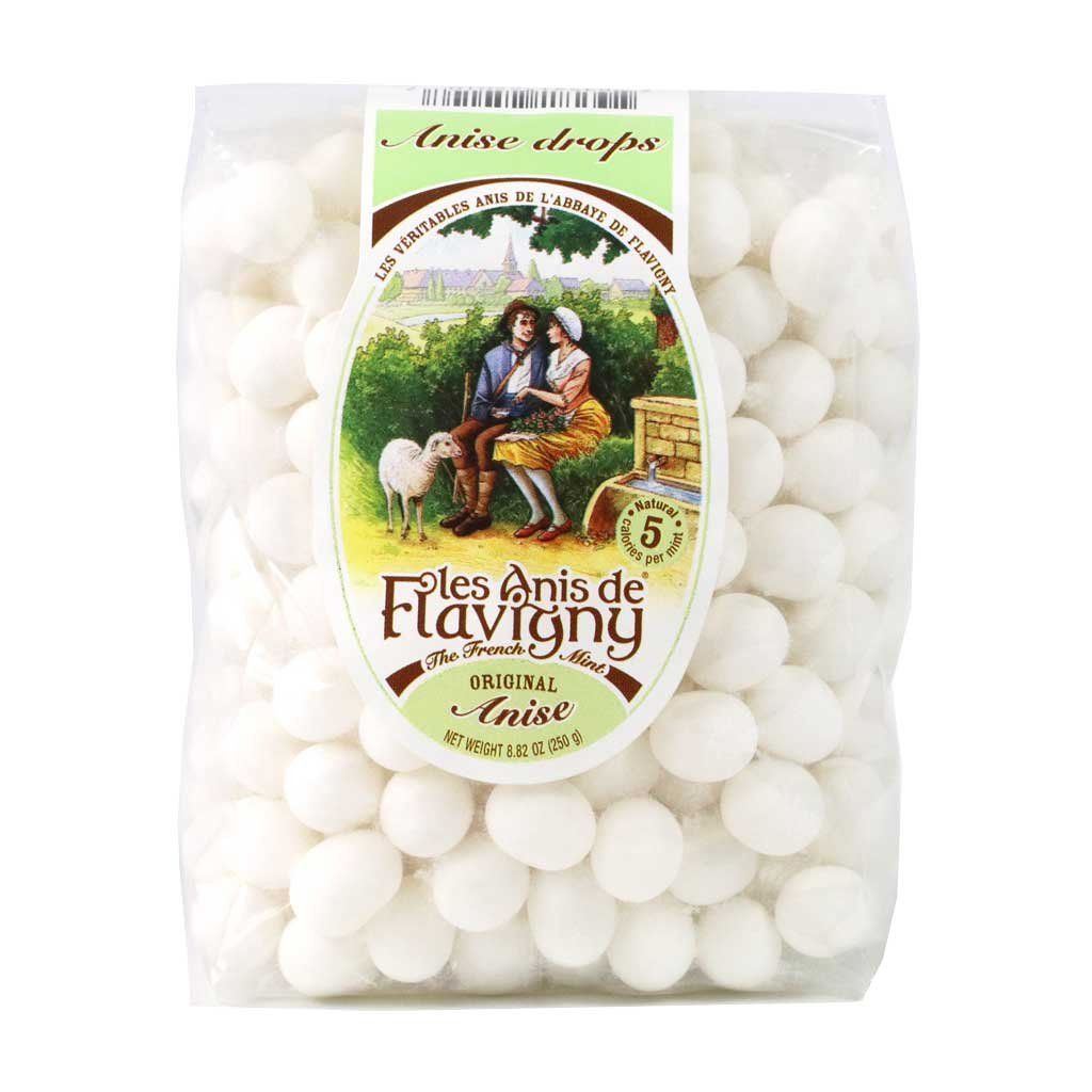 L&#39;Abbaye de Flavigny Anise Drops - French Hard Candy - Large Bag 8.8 oz