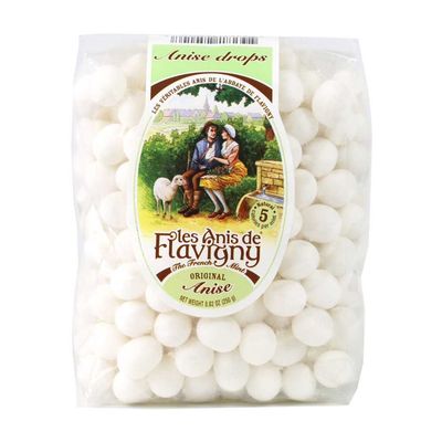 L&#39;Abbaye de Flavigny Anise Drops - French Hard Candy - Large Bag 8.8 oz