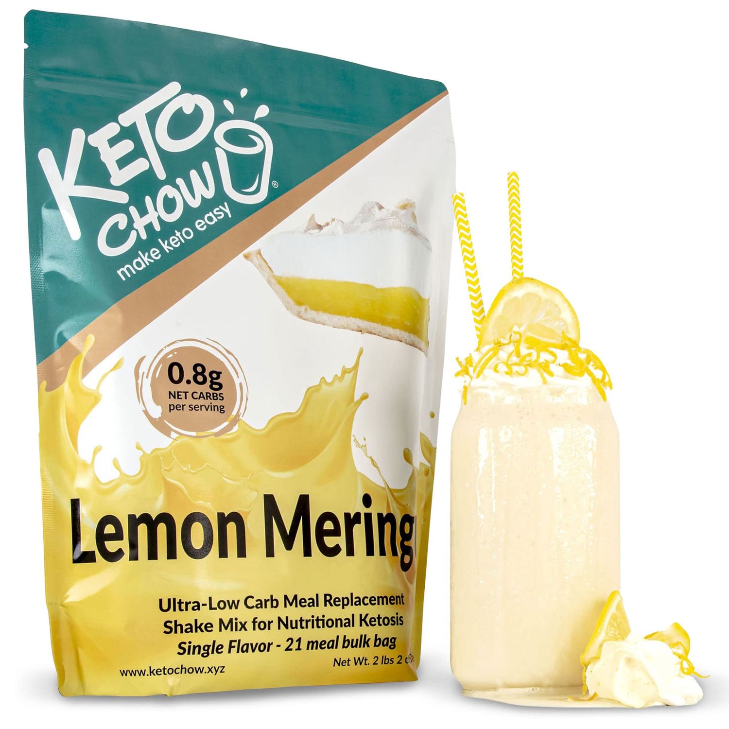 KETO CHOW LEMON MERINGUE - 21 MEAL BAG