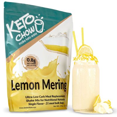 KETO CHOW LEMON MERINGUE - 21 MEAL BAG