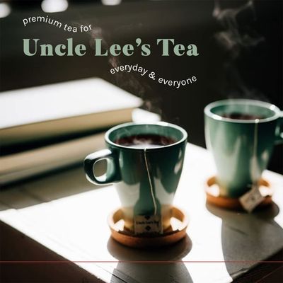 Uncle Lee's Tea Organic Pu-Erh Tea, 100% Natural Chinese Tea, Fresh &amp; Full Earthy Flavor, Enjoy as Hot Tea or Iced Tea Beverages, Coffee Alternative, 2 Pack - 18 Tea Bags per Box