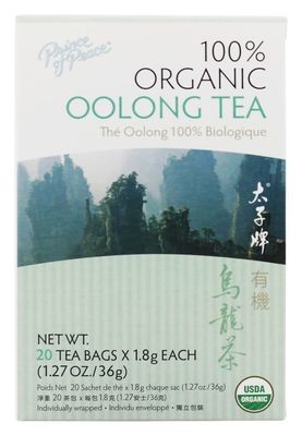 PRINCE OF PEACE TEA OOLONG OG, 20 CT