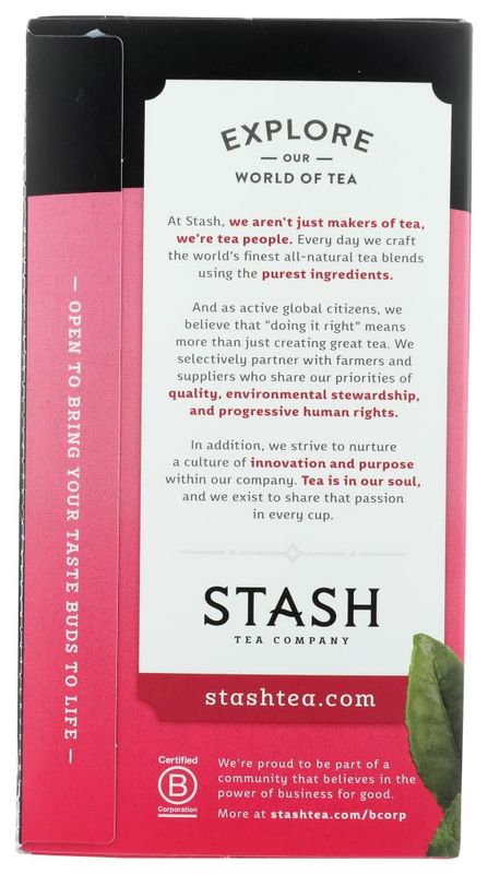 Stash Green Tea with Matcha Pomegranate Raspberry -- 18 Tea Bags (Pack of 2)