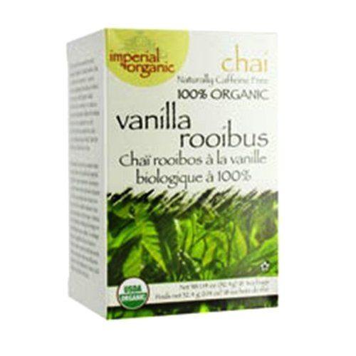 Uncle Lee&#39;s Imperial Organic Tea - Chai With Vanilla Rooibos, 18-Count (Pack of 4)