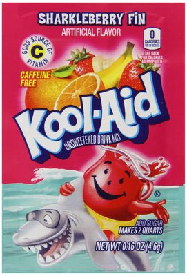 Kool-Aid Unsweetened Caffeine Free Strawberry Orange Punch Zero Calories Powdered Drink Mix 192 Count Pitcher Packets