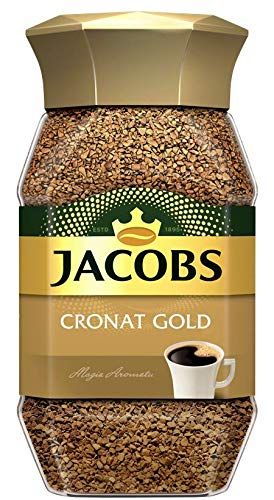 Jacobs Cronat Gold Instant Coffee 200 Gram / 7.05 Ounce (Pack of 6)