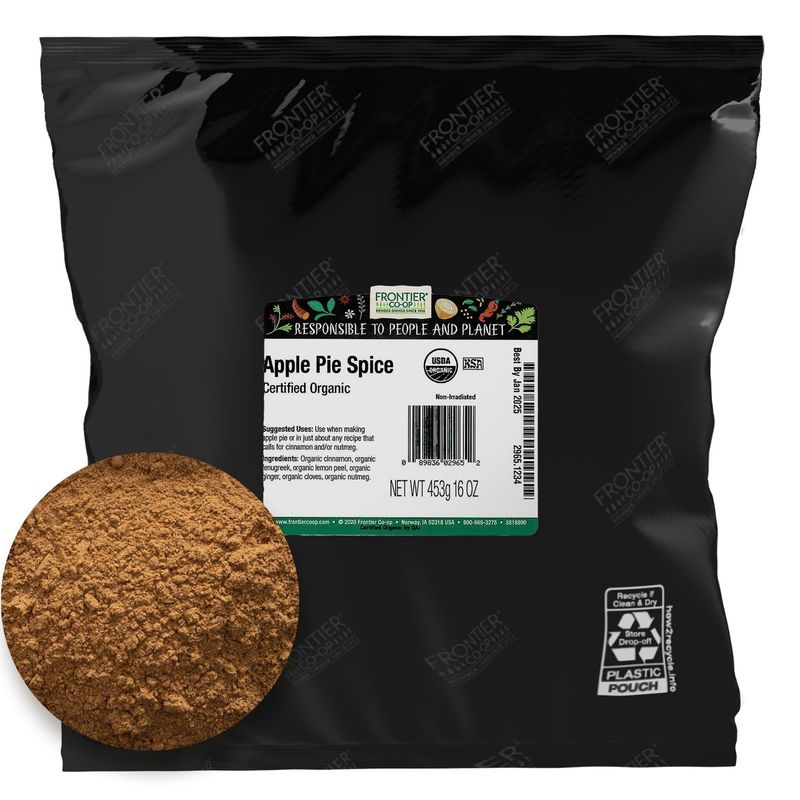 Frontier Bulk Apple Pie Spice, Organic, 16 Ounce