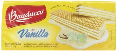 Bauducco Dulce De Leche Wafer, 5.82-Ounce Sleeve (Pack of 18)